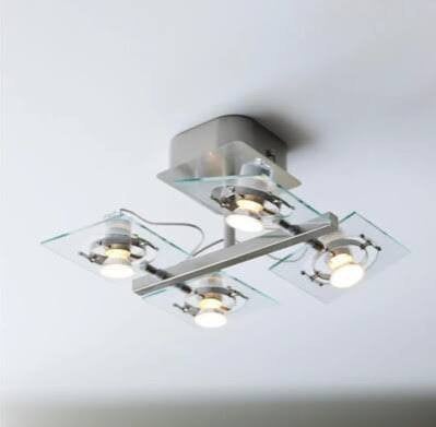 Trois plafonniers IKEA FUGA, Enlèvement, Utilisé, Inox, Autres types