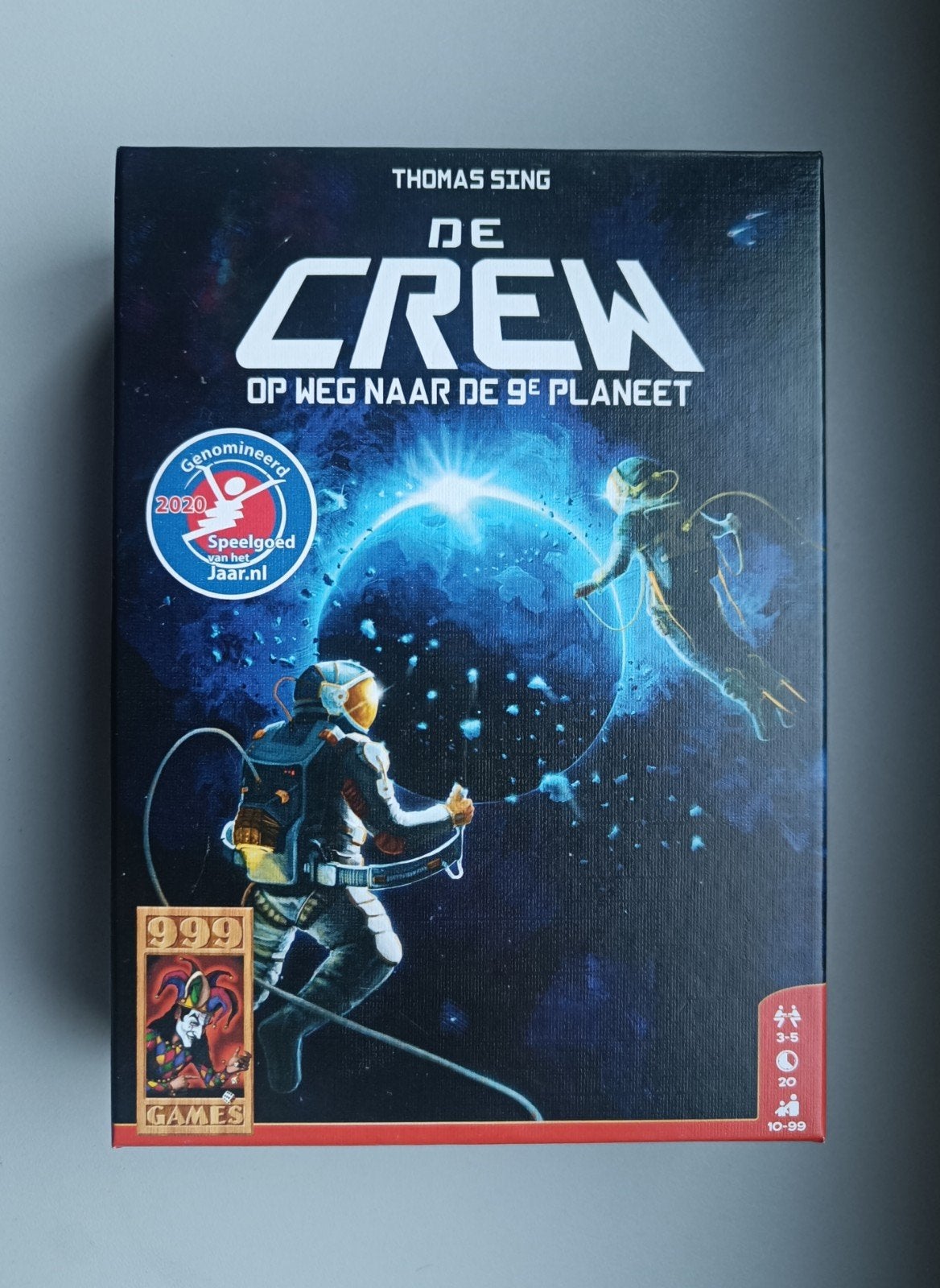 De Crew, op weg naar de 9e planeet, 999 GAMES, Ophalen of Verzenden