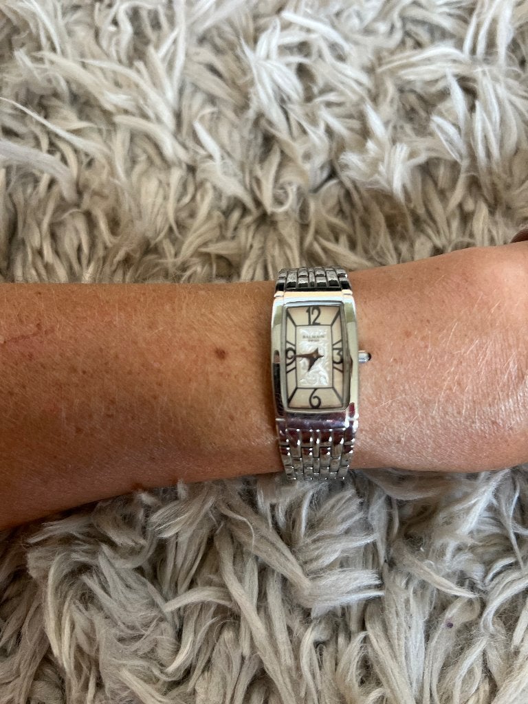 Montre Balmain, Bijoux, Sacs & Beauté, Montre-bracelet, Autres marques, Enlèvement ou Envoi, Acier