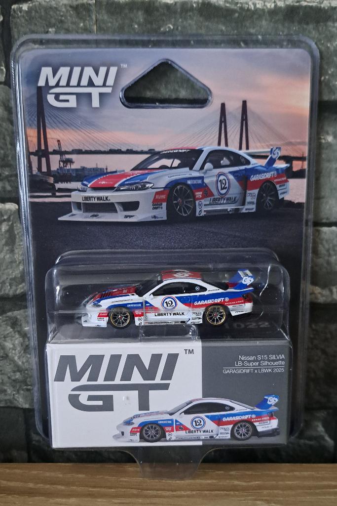 Nissan LB-Super Silhouette S15 SILVIA (blister) MINI GT, Neuf, Enlèvement ou Envoi, Voiture, MINI GT