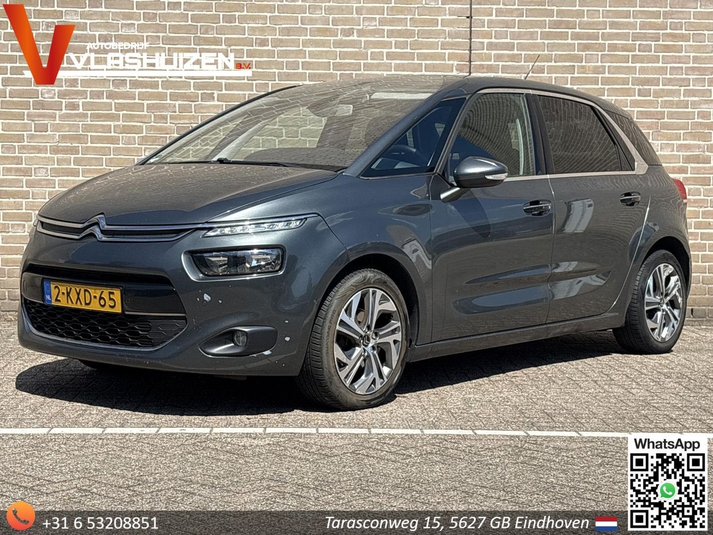 Citroen C4 Picasso 1.6 HDi Intensive | Climate | Cruise | Na, Auto's, Citroën, Monovolume, C4 (Grand) Picasso, Parkeersensor, Zilver of Grijs