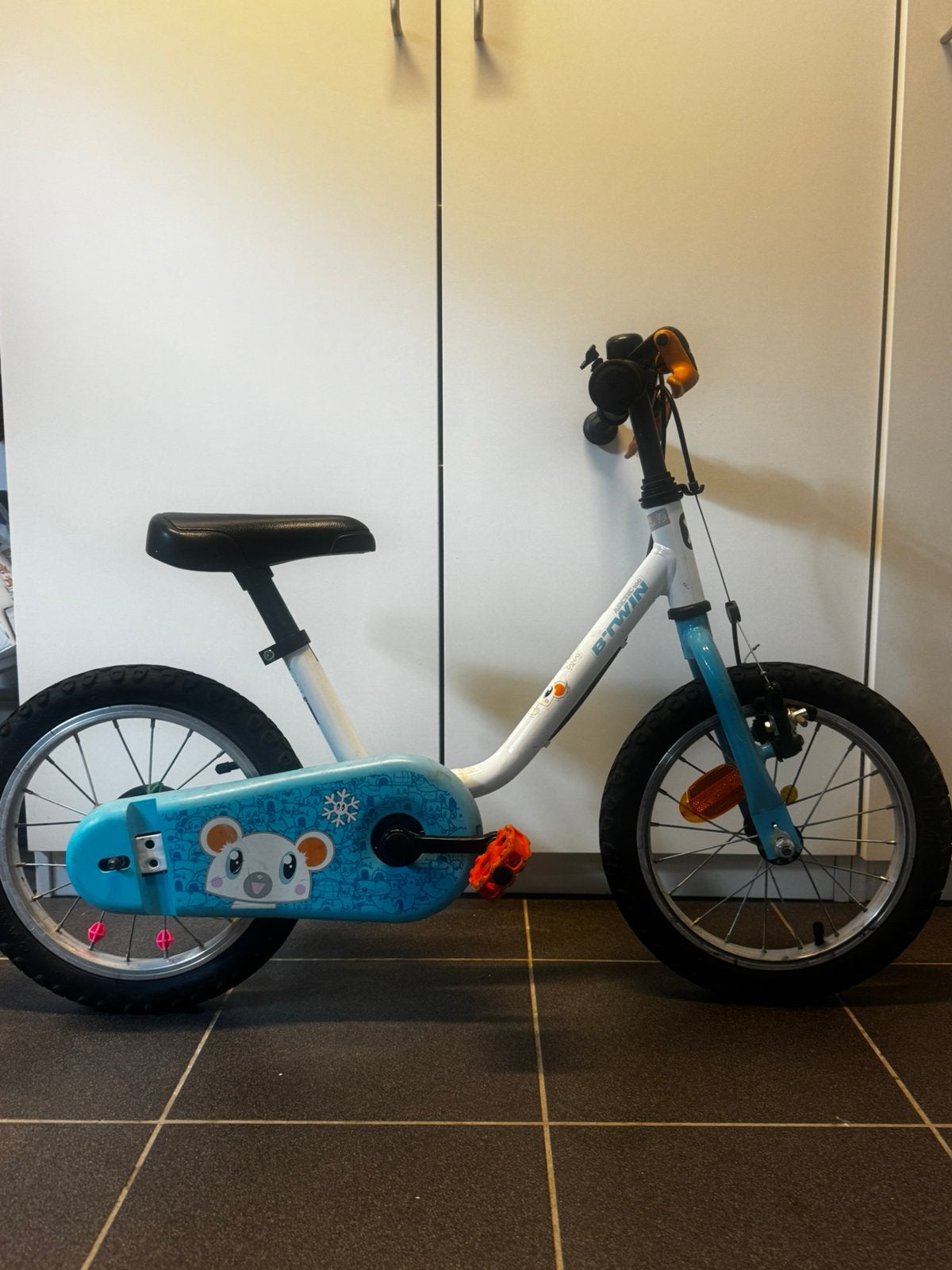 Kinderfiets, Fietsen en Brommers, Ophalen, Gebruikt, Velgrem, Minder dan 16 inch