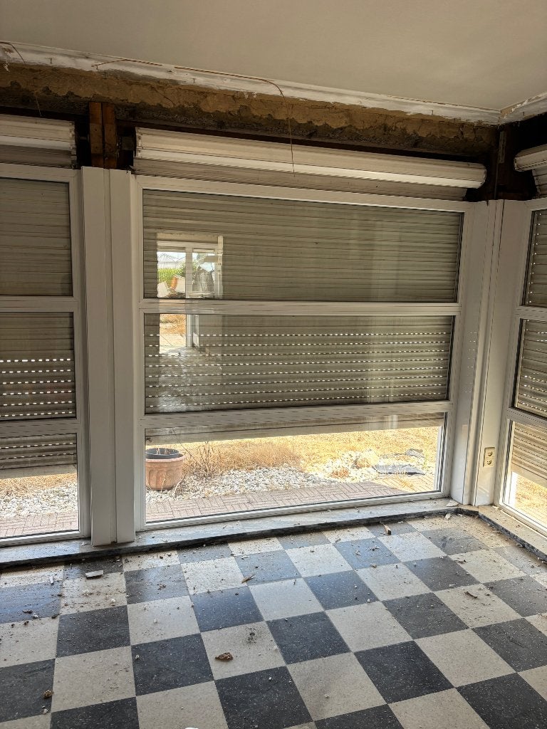 Ramen en deuren in wit pvc met dubbelglas, Ophalen, Dubbelglas