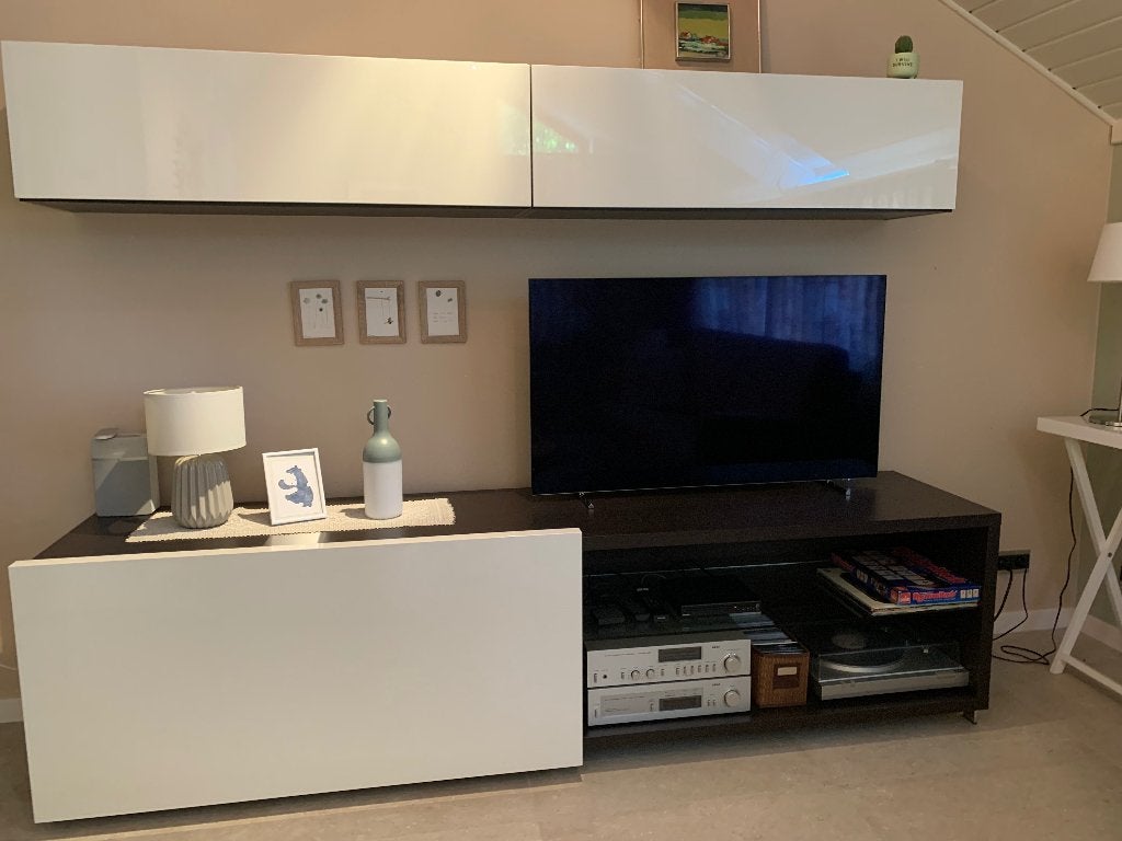 tv meubel, Ophalen