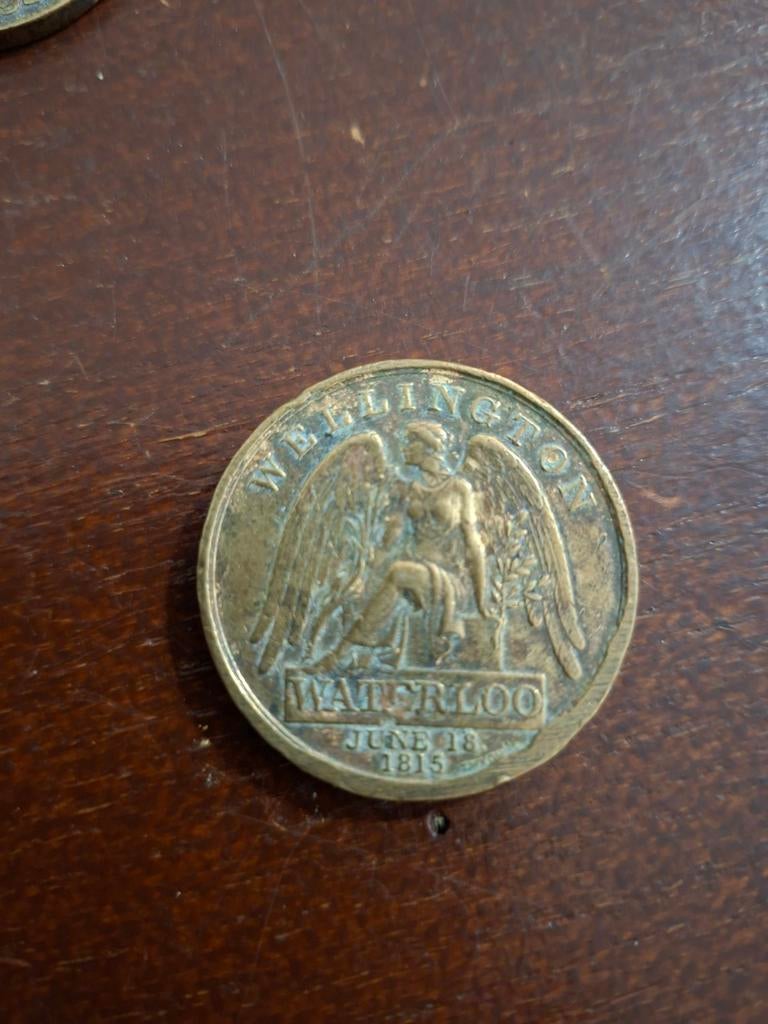 Herinneringsmedaille slag van Waterloo 1813, Postzegels en Munten, Ophalen