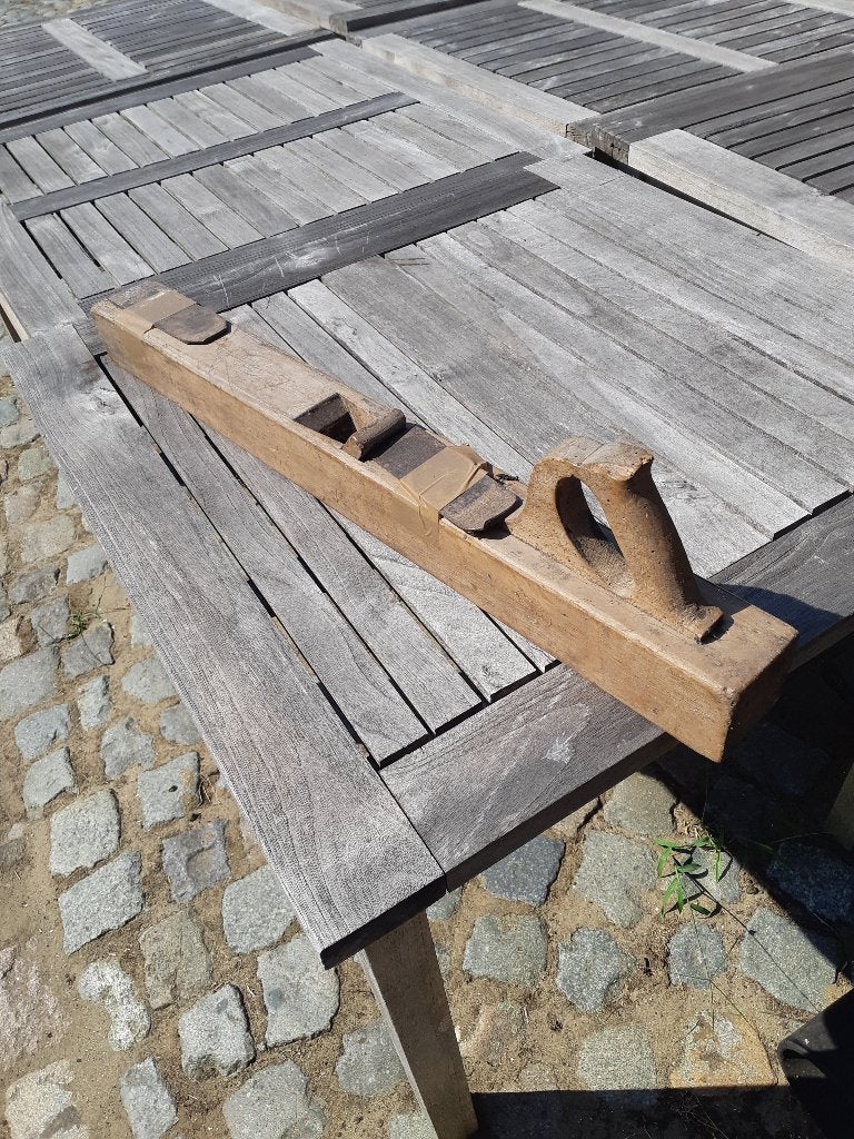 lange 75cm oude schaaf + nog 2 andere (kortere) schaven, Enlèvement