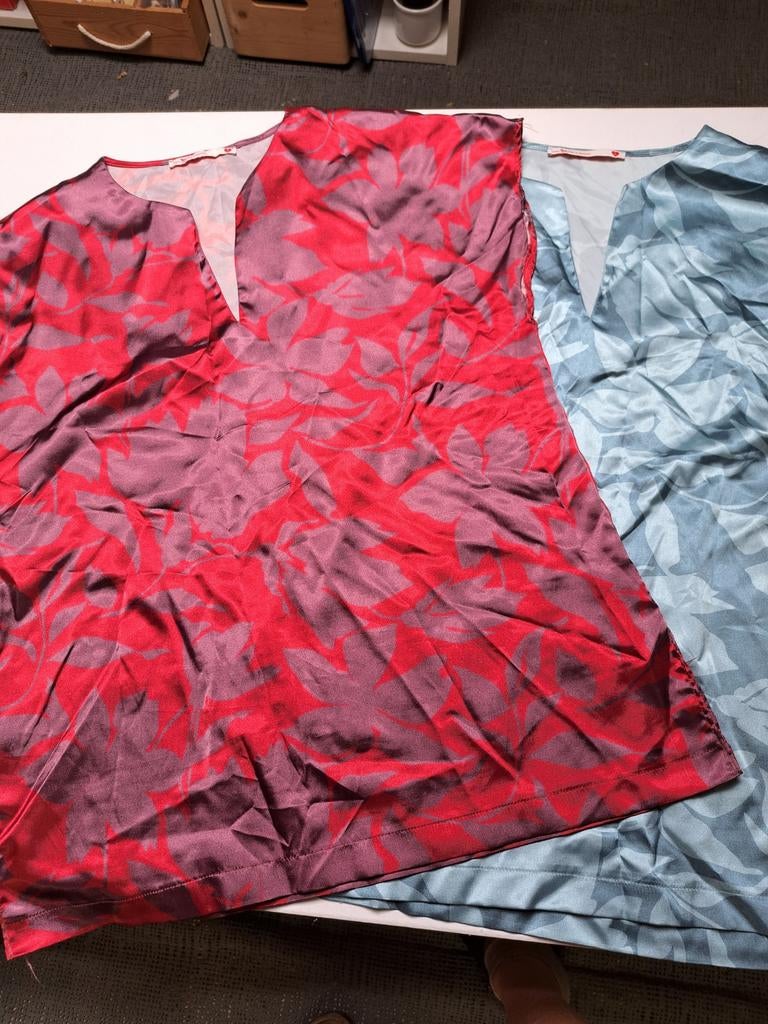 Lucy has a secret : blouse korte mouw M + L, Kleding | Dames, Ophalen, Rood