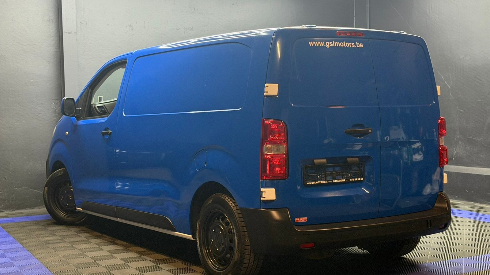 Citroen Jumpy 2018 1.6hdi euro 6, Autos, Euro 6, Entreprise, Bleu, Diesel