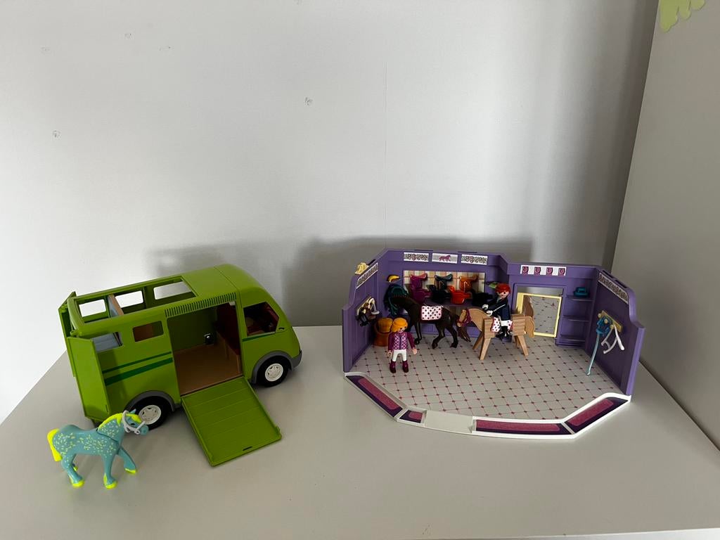 Paardenshop en trailer Playmobil, Kinderen en Baby's, Speelgoed | Playmobil, Ophalen of Verzenden