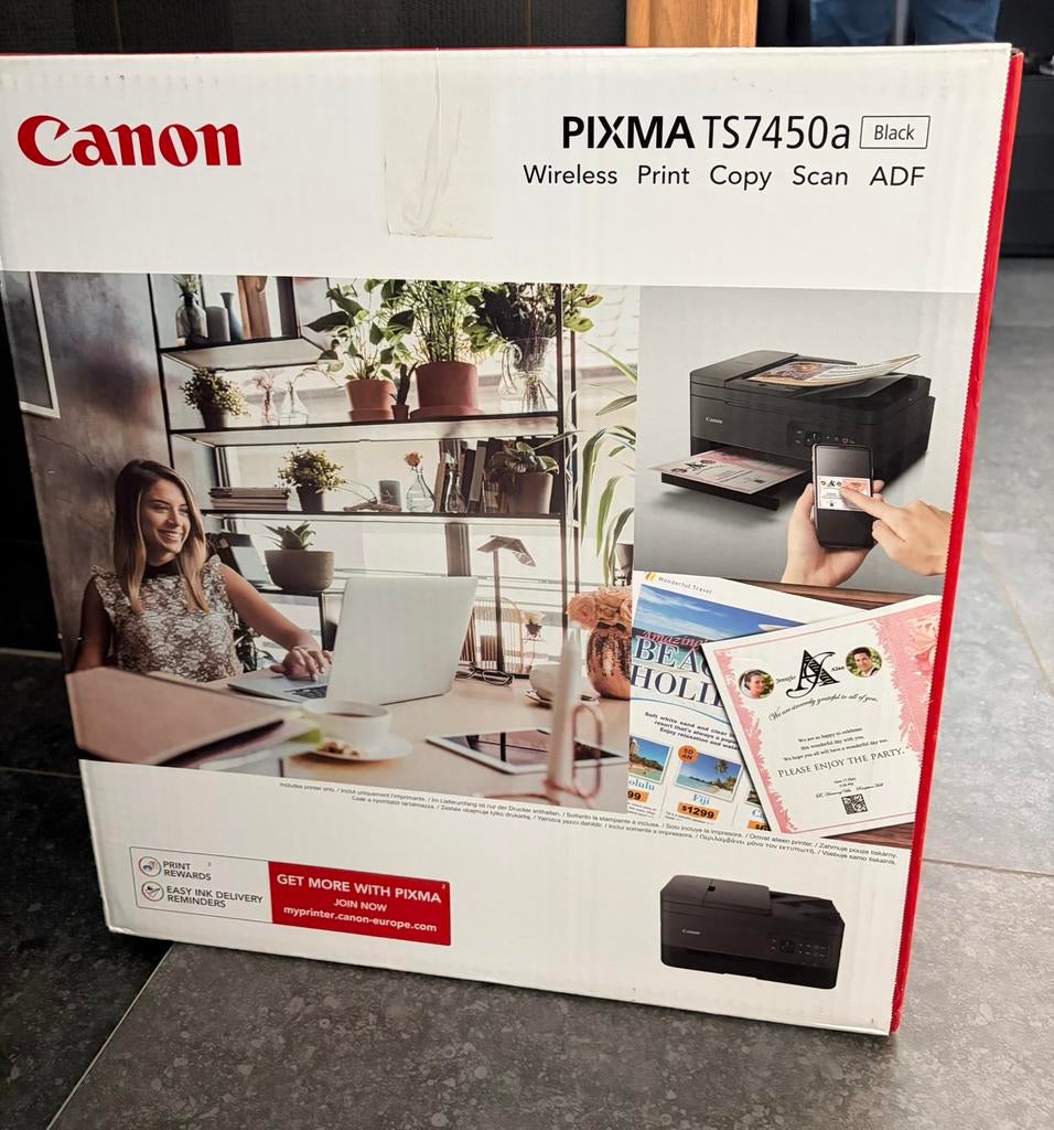 Canon picxma TS7450A, Informatique & Logiciels, Imprimantes, Enlèvement, Neuf, Imprimante