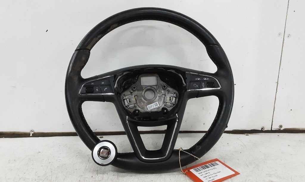 VOLANT DIRECTION Seat Leon (5FB) (5F0419091L), Utilisé, Seat