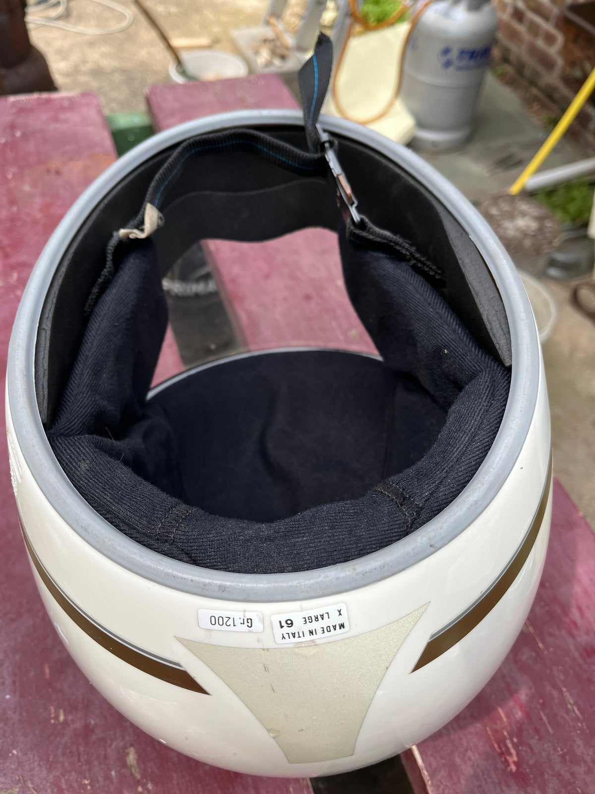 Vintage motor helm, Motoren, Kleding | Motorhelmen, Heren, Integraalhelm, L, Tweedehands