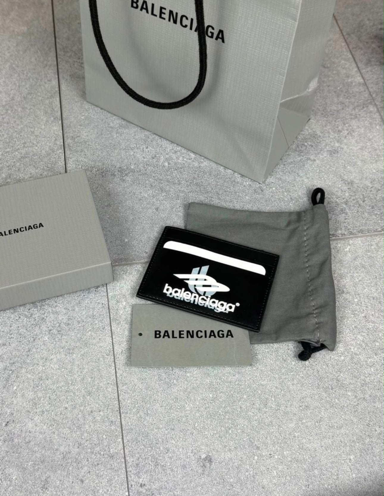 Balenciaga card holder, Bijoux, Sacs & Beauté, Neuf, Autres marques, Cuir, Noir