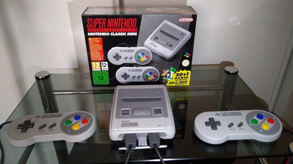 Snes Mini Classic (260 jeux), Ophalen