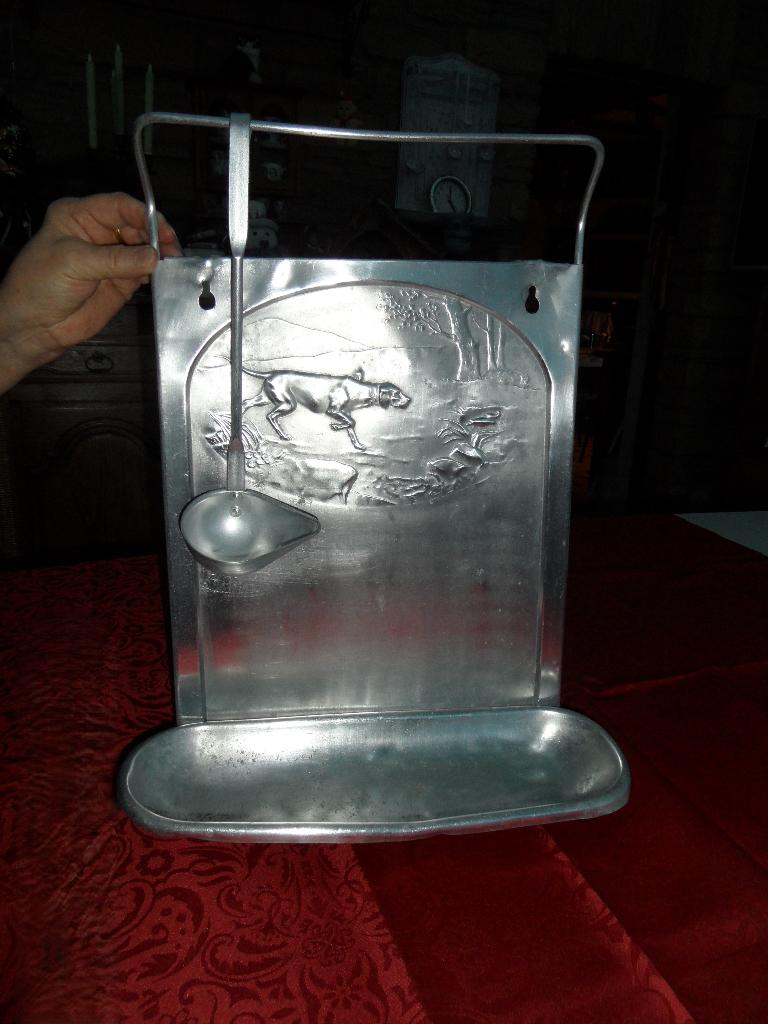 A vendre un porte louches, Maison & Meubles, Argent, 31 cm, 44 cm, Métal