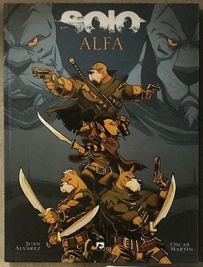 strips, Solo Alfa, Oscar Mattin, Boeken, Ophalen of Verzenden, Zo goed als nieuw