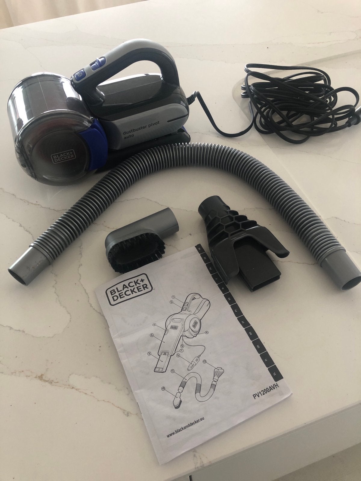 Black+Decker stofzuiger auto, Elektronische apparatuur, Ophalen, Zo goed als nieuw