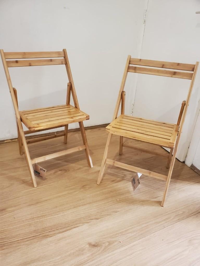 Deux Chaises pliables, Enlèvement, Neuf