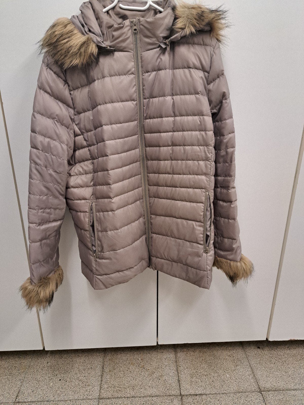 beige jas green ice xxl, Taille 46/48 (XL) ou plus grande, Enlèvement ou Envoi, Beige, Comme neuf