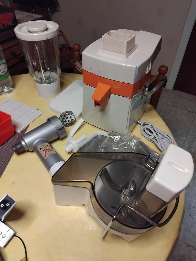 centrifugeuse, Enlèvement