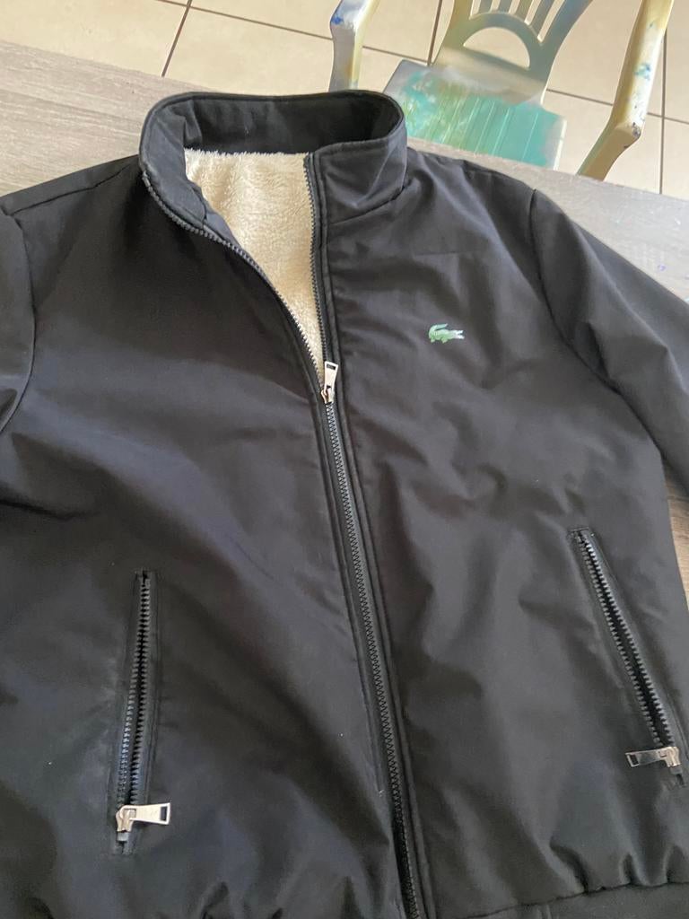 Veste lacoste, Enlèvement ou Envoi, Comme neuf, Taille 48/50 (M), Noir