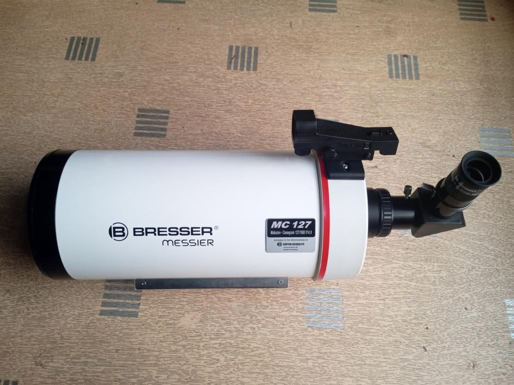 Bresser MC 127 telescoop, Enlèvement, Utilisé, 80 à 200 mm, Télescope réflecteur (miroirs)