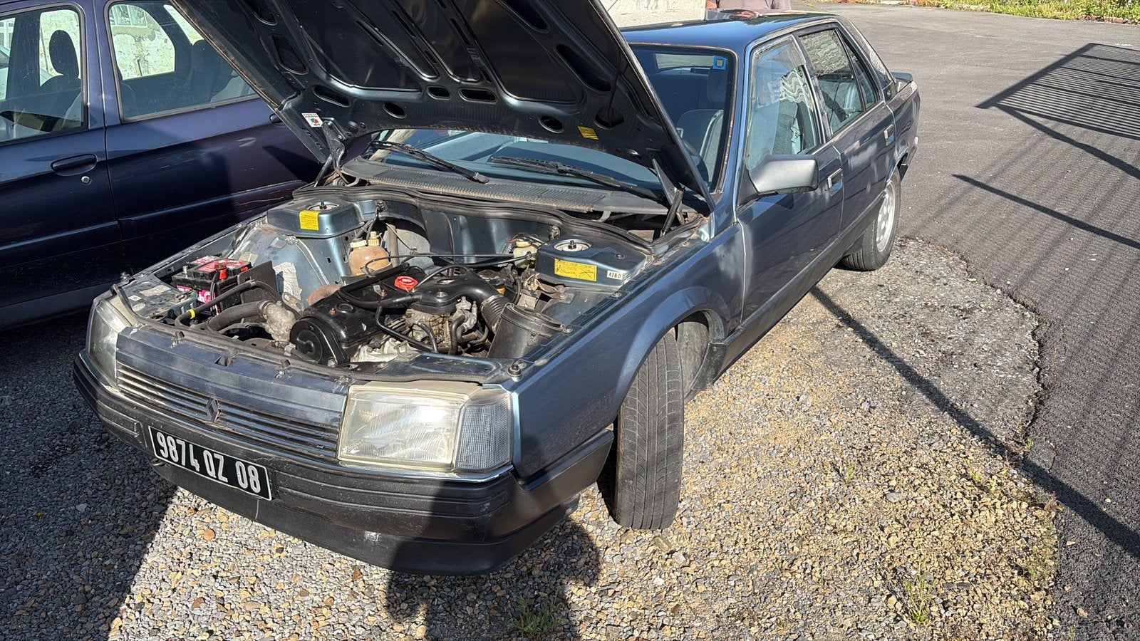 Renault 25 gts, Auto's, Renault, Particulier, Benzine, Berline, 5 deurs, Handgeschakeld, Blauw, Blauw, Stof, Voorwielaandrijving