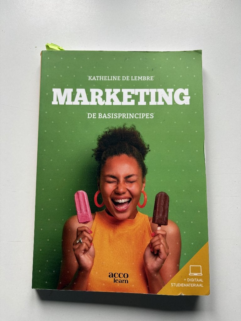 Marketing – De basisprincipes — Katherine De Lembre, Enlèvement ou Envoi, Utilisé