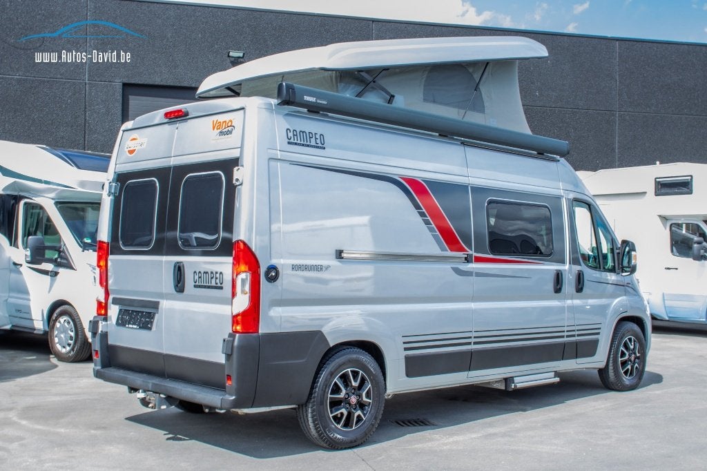 Burstner Campeo BC6003 Roadrunner 4 Slaappl. Fiat 1 EIGENAAR, Caravans en Kamperen, Mobilhomes, ABS, Fiat, Bedrijf, Luifel