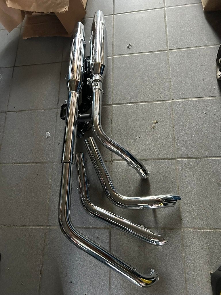 lignes de pots d echappements complet pour harley davidson, Ophalen