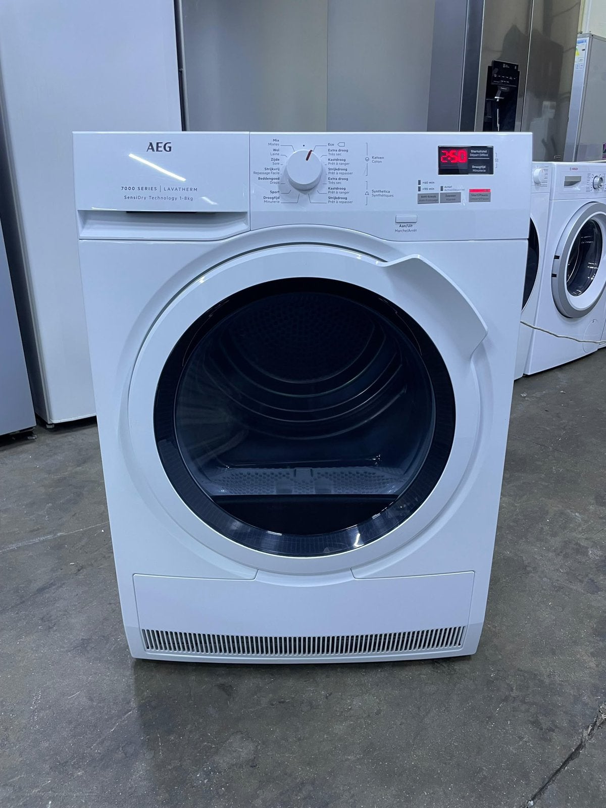 Droogkast Aeg A++ 8 kg met GARANTIE, Elektronische apparatuur, Ophalen of Verzenden, Zo goed als nieuw