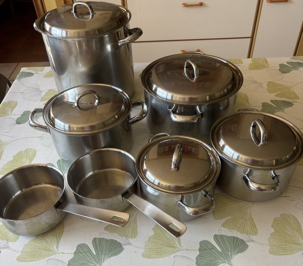 Casseroles Inox, Inox, Compatible lave-vaisselle, Enlèvement, Utilisé