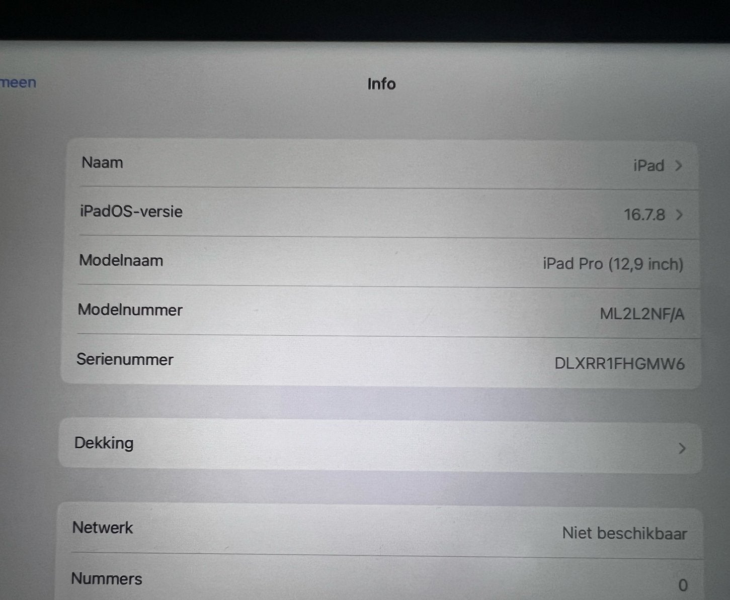 Apple i pad, Ophalen, Zo goed als nieuw, Apple iPad