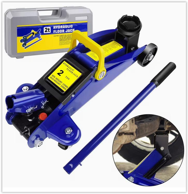 Robuuste 2-tons vloerkrik, laag profiel, voor auto's, beste, Enlèvement, Neuf