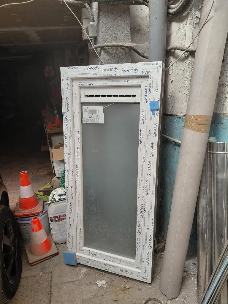 Fenêtre PVC, Neuf, Double vitrage, 160 cm ou plus, Fenêtre de façade ou Vitre