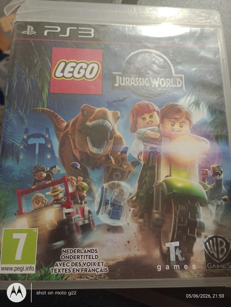 Ps3 game jurrasic world, Enlèvement