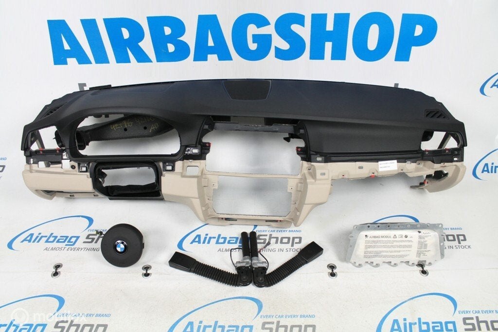 Airbag kit Tableau de bord beige BMW 5 serie F10