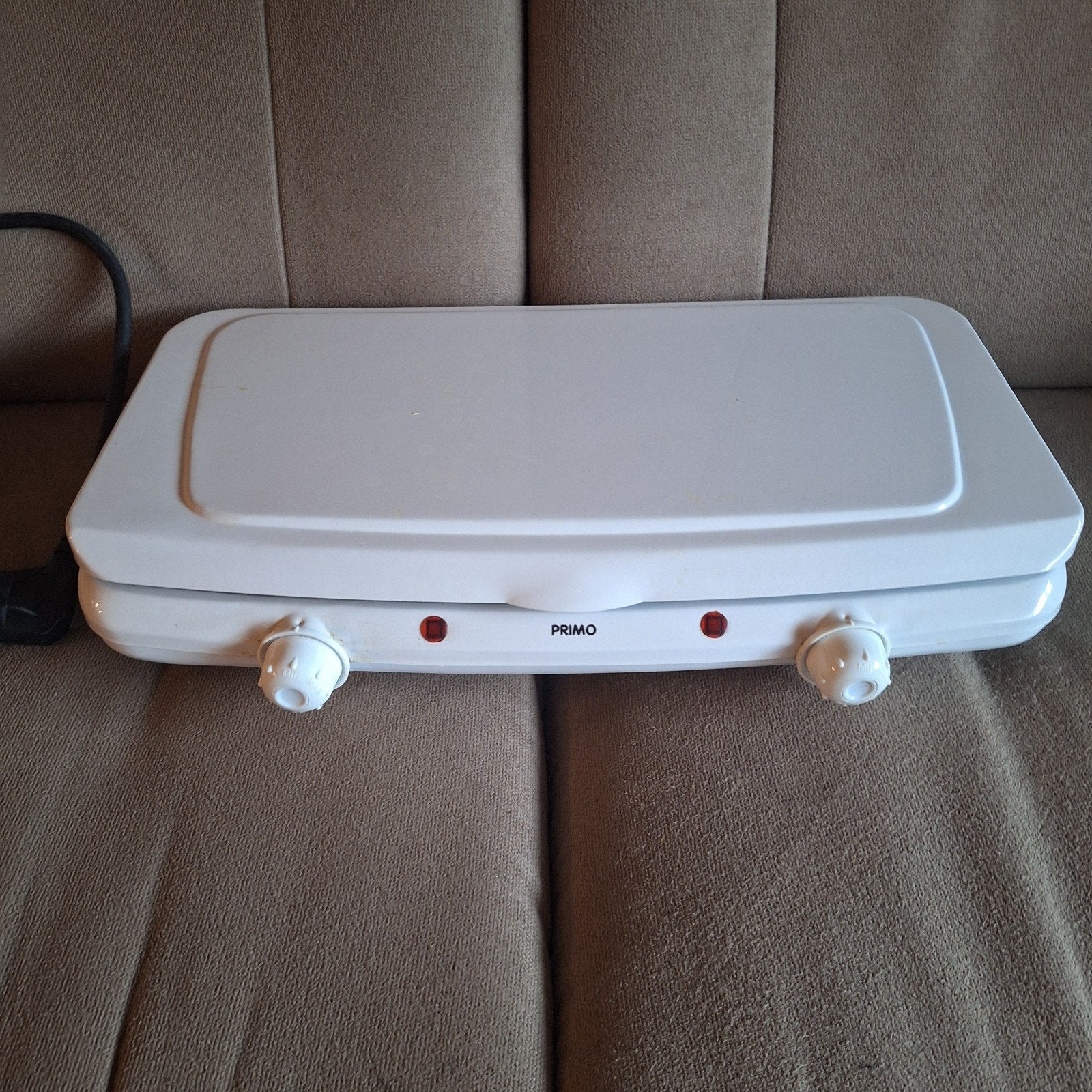 Kookplaat Primo. 2 x kook zone L: 50cm B: 30cm H: 13cm, Elektronische apparatuur, Kookplaten, Ophalen, Gebruikt, Vrijstaand, Elektrisch