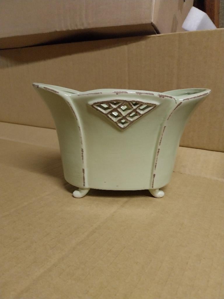 Stenen bloempot, Antiek en Kunst, Curiosa en Brocante, Ophalen