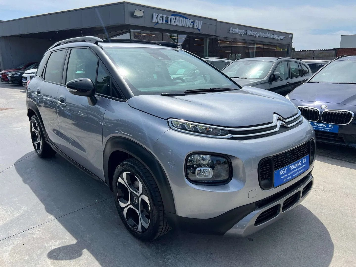 Citroën C3 Aircross 1.2i 110PK NAVIGATIE OPENDAK CARPLAY PD, Autos, Argent ou Gris, Achat, Entreprise, 110 g/km