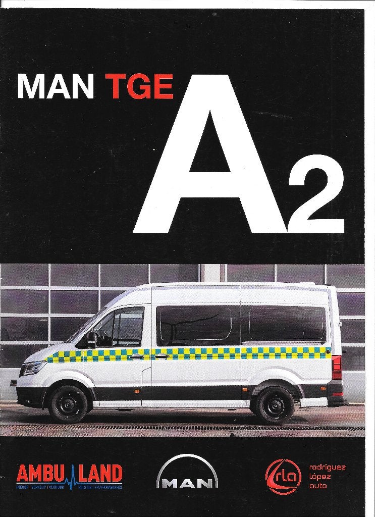 MAN TGE AMBULAND, Ophalen of Verzenden, Zo goed als nieuw, Overige merken