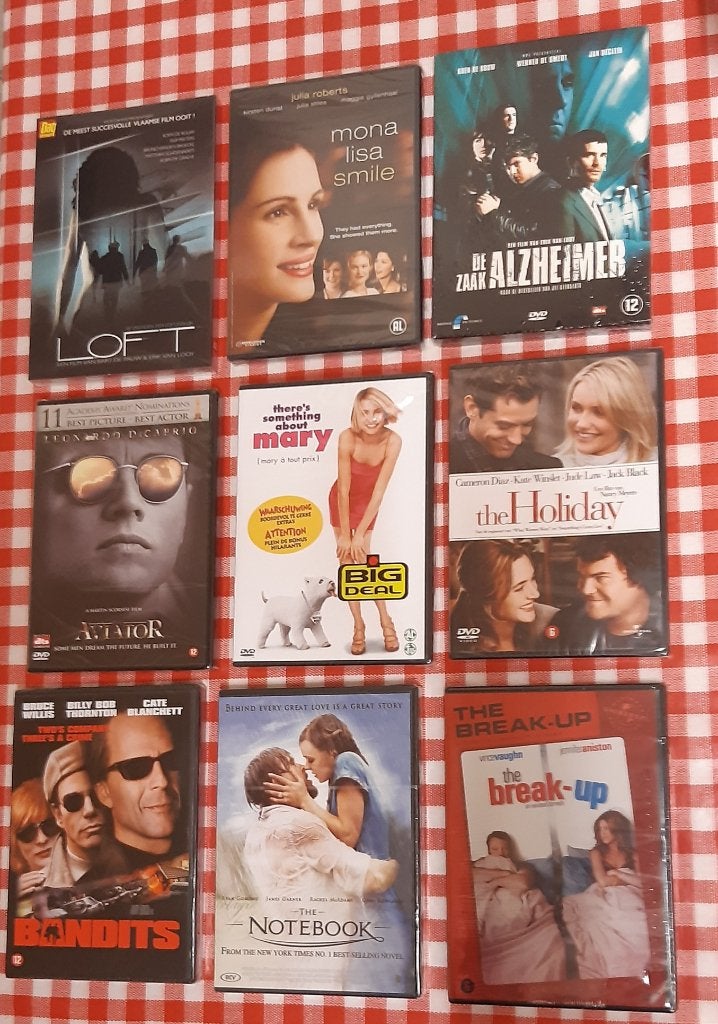 9 nieuwe  ongeopende DVD films diverse, Cd's en Dvd's, Vanaf 12 jaar, Ophalen, Zo goed als nieuw, Overige genres
