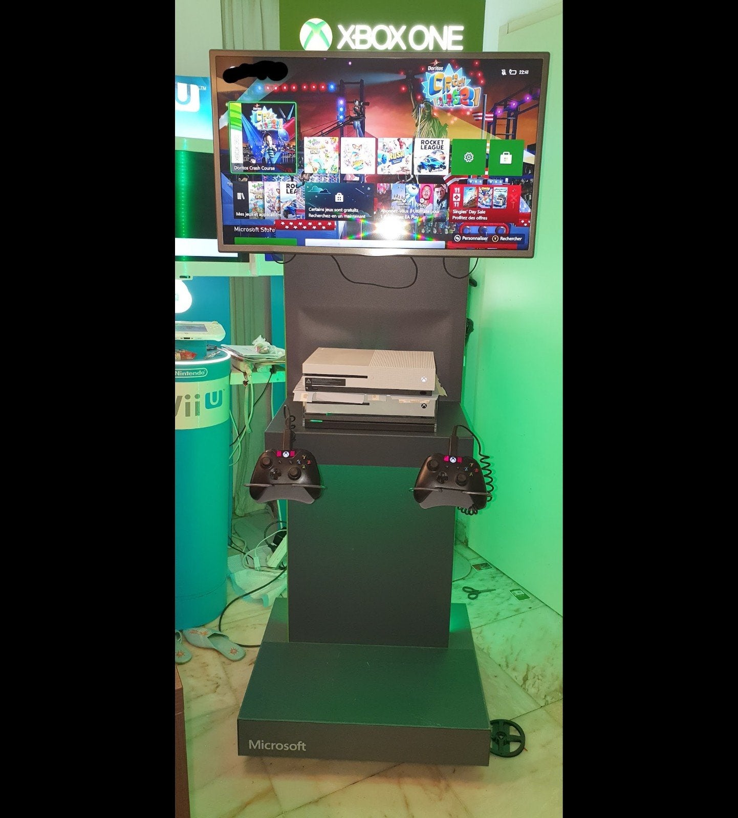 borne XBOX ONE KIOSK DEMOPOD, Enlèvement, Xbox One