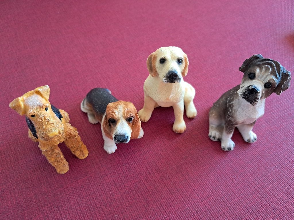 Figurines de chiens, Enlèvement ou Envoi, Utilisé, Animal