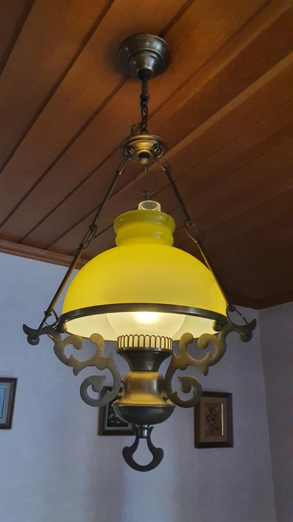 Vintage midcentury luster, Huis en Inrichting, Ophalen