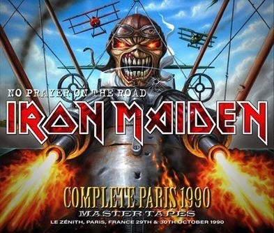 4 CD's IRON MAIDEN - Complete Paris 1990, Import, Album live, Hard rock, Neuf, dans son emballage