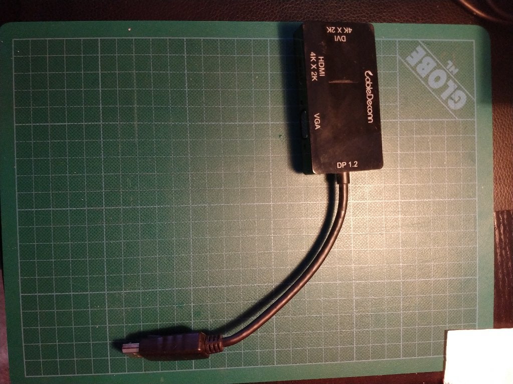 Adaptateur  DisplayPort 1.2 vers HDMI / VGA  /DVI, Informatique & Logiciels, Enlèvement, Utilisé