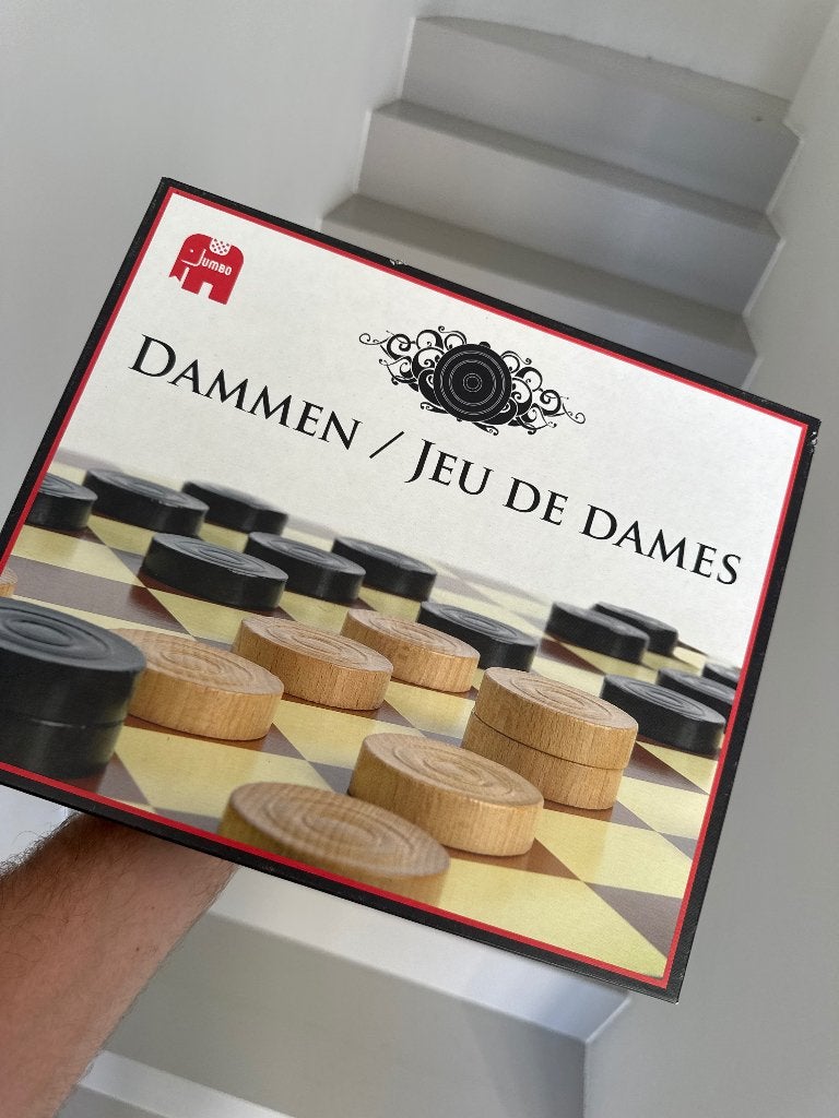 Jeu de dames Jumbo complet en très bon état, 1 ou 2 joueurs, Envoi, Comme neuf, Jumbo