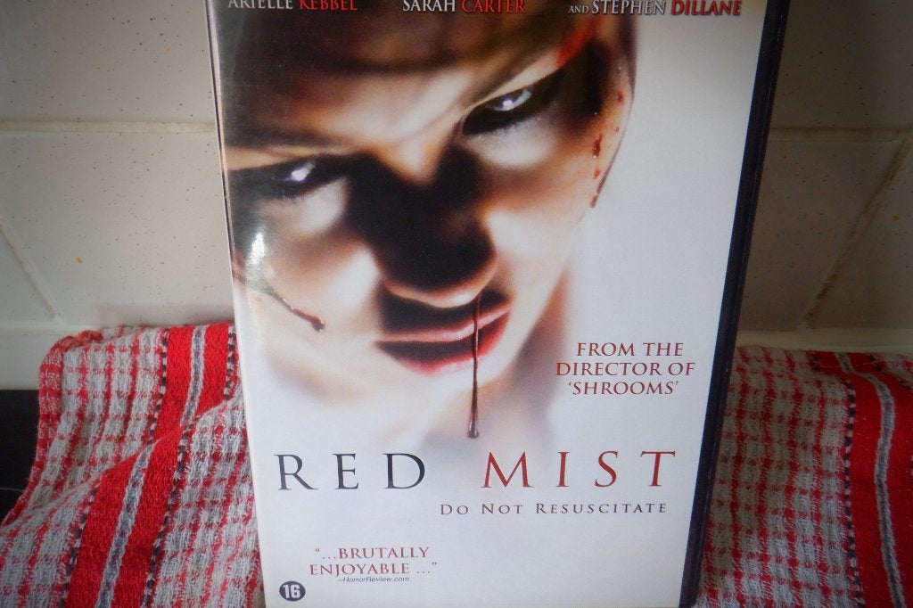 DVD Red Mist., Cd's en Dvd's, Dvd's | Horror, Vanaf 16 jaar, Verzenden, Zo goed als nieuw, Gore