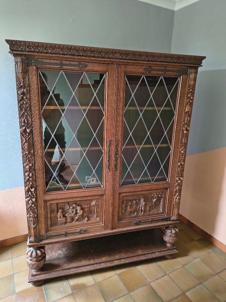 Antieke kast eetkamer, Antiek en Kunst, Antiek | Meubels | Kasten, Ophalen